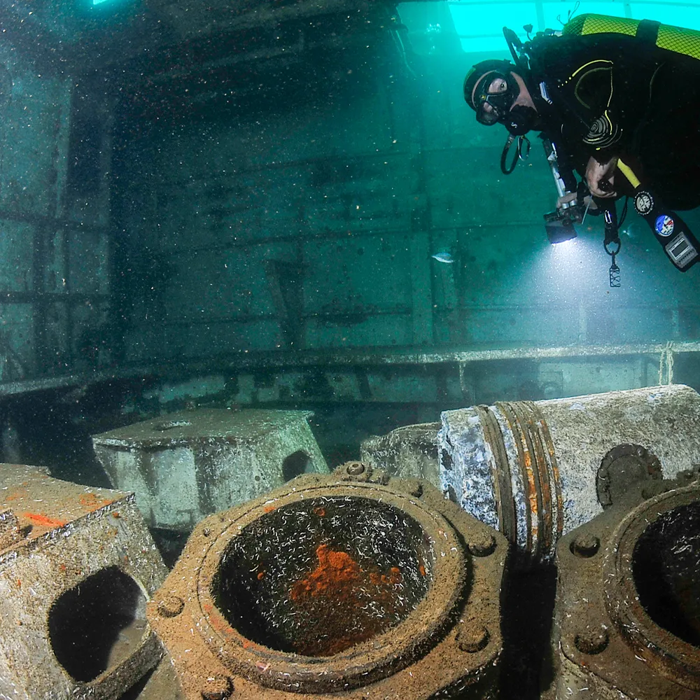 Mergulho nos recifes artificiais do Ocean Revival em Portimão